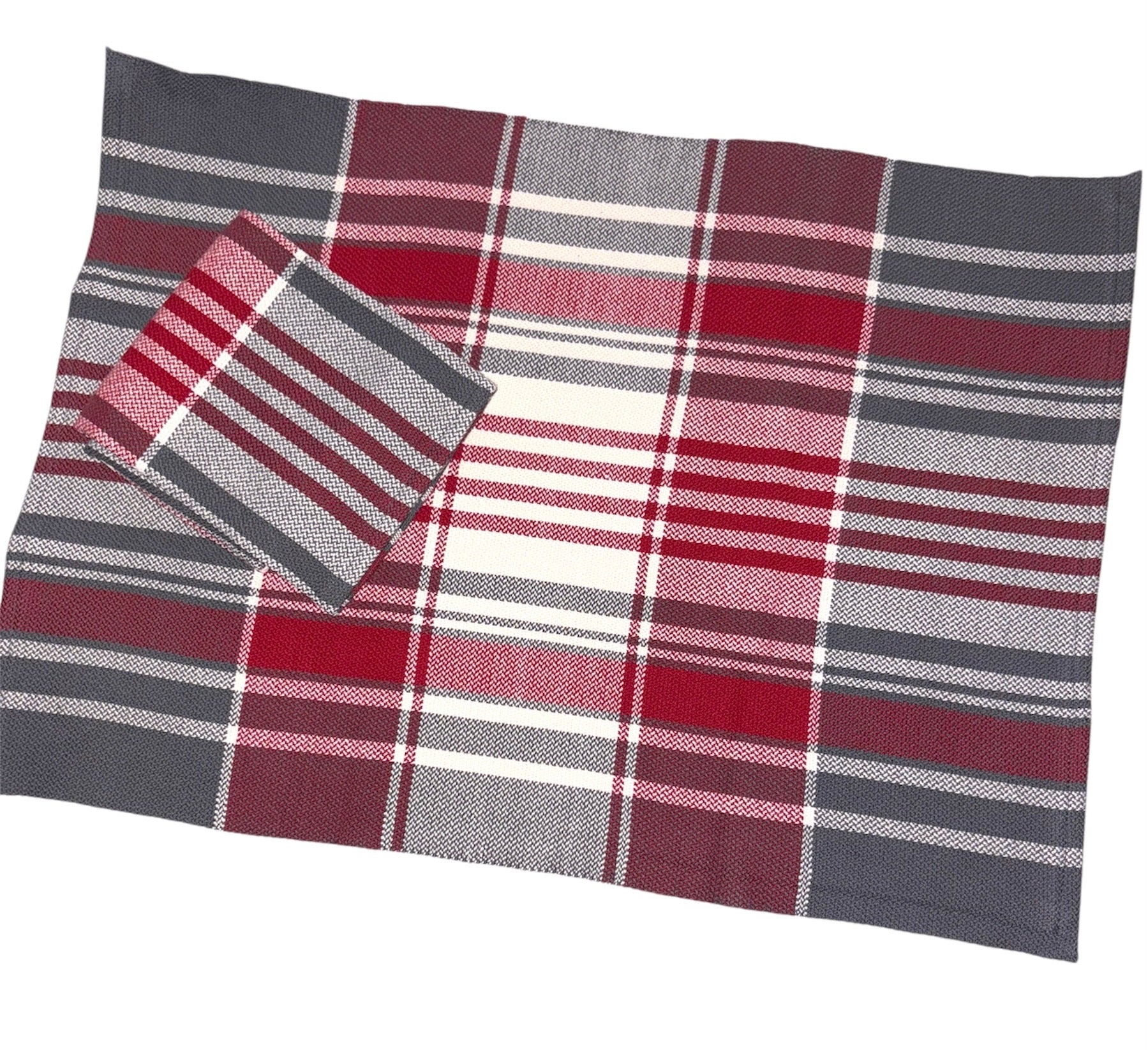 Granite & Cranberry Tea Towel