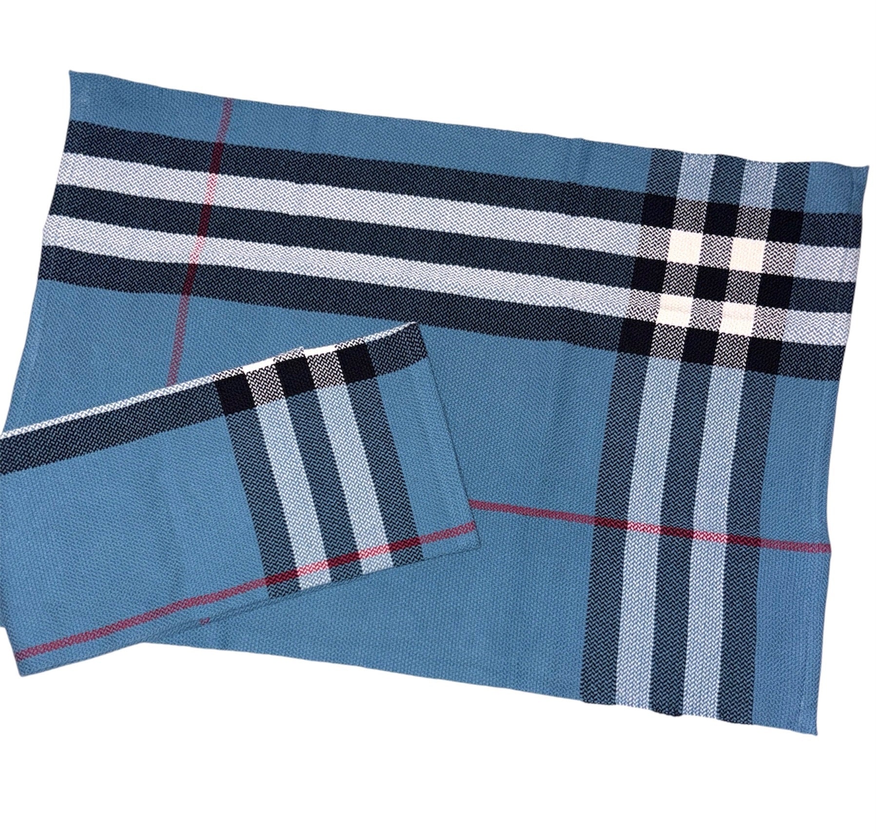 Country House Tea Towel: Blue