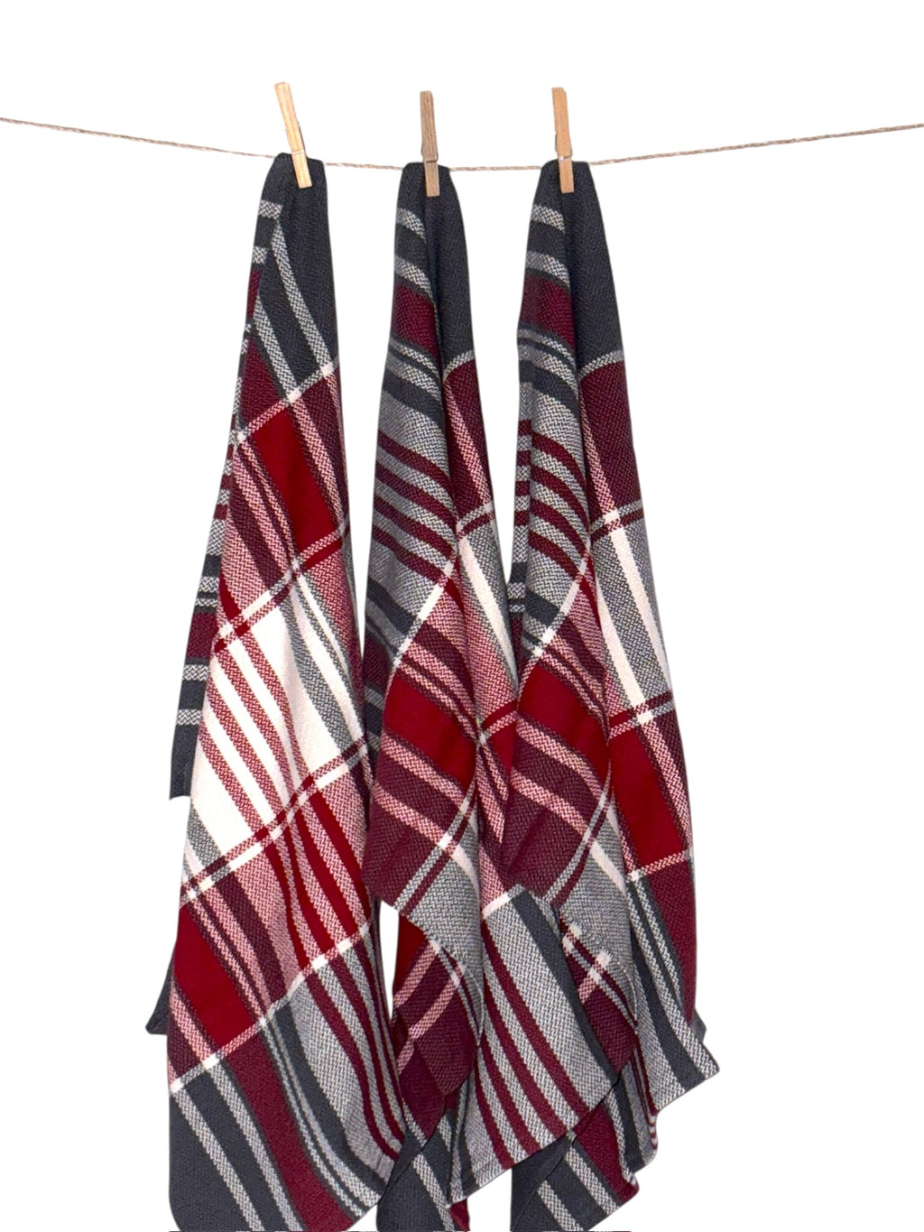 Granite & Cranberry Tea Towel