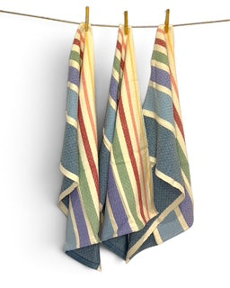Ribbon Candy Tea Towel
